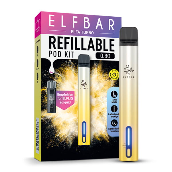 elfbar elfa master akku ELFBAR Pods Anleitung: Aktivierung, Befüllung & Kindersicherung