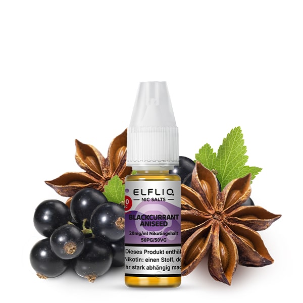 Elfliq Blackcurrant Aniseed Elfbar Liquid gnstig Elfliq Blackcurrant Aniseed Elfbar Liquid gnstig