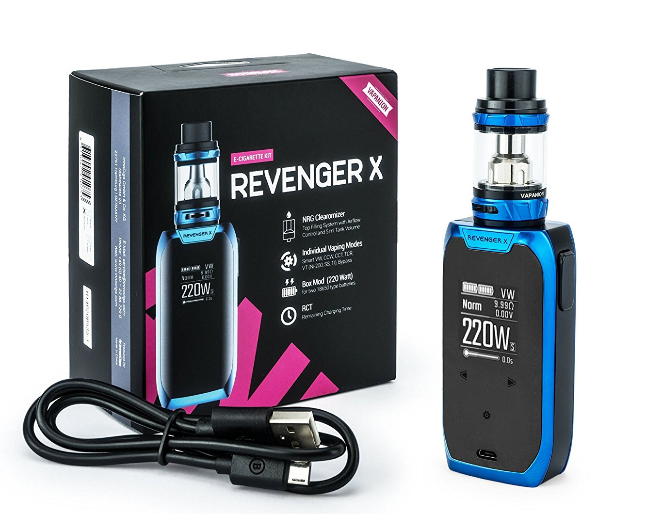 Vaporesso Revenger X Set mit NRG Clearomizer Verdampfer günstig online 